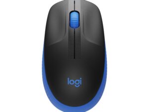 Logitech M190 | Draadloze Muis | Links- en Rechtshandig | RF | 1000 DPI | Zwart/Blauw