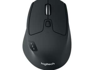 Logitech M720 Triathlon | Draadloze Muis | Rechtshandig | RF + Bluetooth | 1000 DPI | Zwart